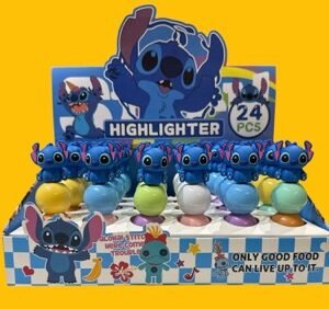 RESALTADOR STICH 3 BOLITAS ENCASTRABLE