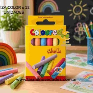TIZA COLOR x 12 unidades