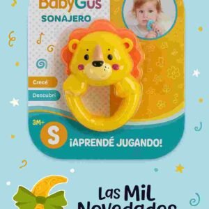SONAJERO en BLISTER ¨LEON O MARIPOSA¨ BABYGUS