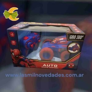 AUTO GIRO 360 ¨SPIDERMAN¨ CONTROL REMOTO SIN LUZ - Imagen 1