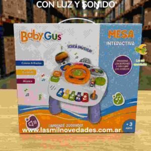 MESA INTERACTIVA CON LUZ Y SONIDO - Imagen 1