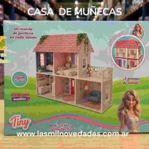 MI CASITA DE MUÑECAS CASA DE MUÑECAS TINY GIGANTE - Imagen 1