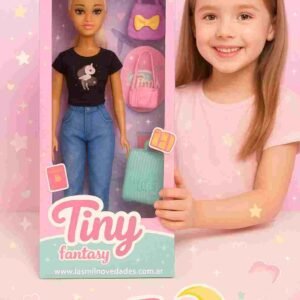 MUÑECA EN CAJA TINY "VIAJERA" FANTASY