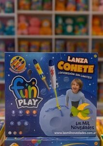 LANZA COHETE CON LUCES FUN PLAY