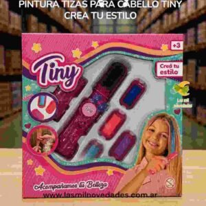 PINTURA TIZAS PARA CABELLO TINY CREA TU ESTILO MAKEUP - Imagen 1