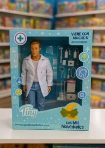 MUÑECO EN CAJA TINY **KEVIN ¨¨¨DOCTOR¨¨¨**