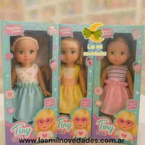 MUÑECA EN CAJA TINY DOLL PEPONA MODERNA - Imagen 1