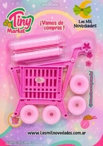 CARRITO DE COMPRAS TINY MARKET EN BLISTER* - Imagen 1