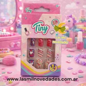 UÑAS UÑITAS en cajita variedad de diseños