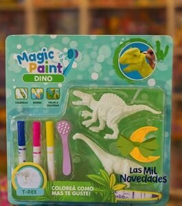 MAGIC PAINT ¨MASCOTAS O DINOS¨ PARA COLOREAR MUÑECOS PARA PINTAR - Imagen 1