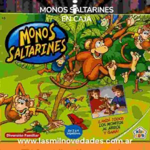 MONOS SALTARINES EN CAJA - Imagen 1