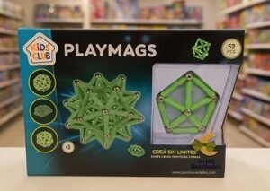 JUEGO DE BLOQUES **MAGNETICOS x 52 pcs VERDE** - Imagen 1
