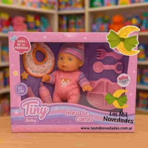 TINY BABY MICA "HORA DE COMER" CON ACCESORIOS - Imagen 1