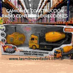 CAMION DE CONSTRUCCION RADIO CONTROL 4 DIRECCIONES variedad de diseños - Imagen 3