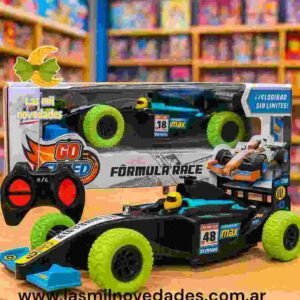 AUTO COLAPINTO A CONTROL REMOTO 4 DIRECCIONES GO SPEED FORMULA RACE - Imagen 1