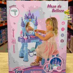 TINY MESA TOCADOR DE BELLEZA GIGANTE CON ACCESORIOS