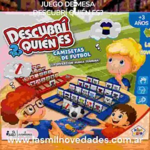 JUEGO DE MESA DESCUBRI QUIEN ES Edicion Limitada SELECCION ARGENTINA