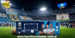 ARCO DE FUTBOL CON PELOTA Edicion Limitada SELECCION ARGENTINA - Imagen 1