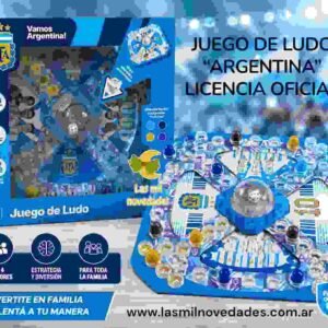 JUEGO DE LUDO "ARGENTINA" LICENCIA OFICIAL - Imagen 1