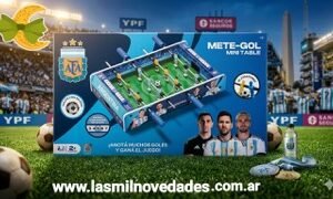 METEGOL DE MESA Edicion Limitada SELECCION ARGENTINA - Imagen 1