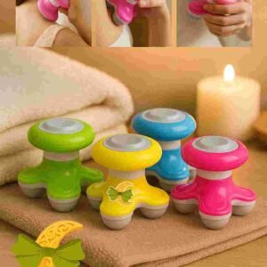 MASAJEADOR TRIPODE ANTIESTRESS A PILAS Y USB