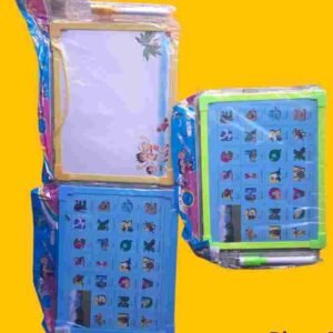 PIZARRA "BLANCA CON ABC" FASTER CON FIBRA 25x28 cms ITEM PZ8003 - Imagen 2