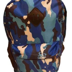 MOCHILA CAMUFLADA 18" BS8870 variedad de col AZUL, NARANJA O NEGRA