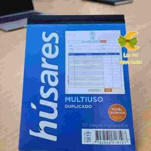 TALONARIO PRESUPUESTO MULTIUSO HUSARES
