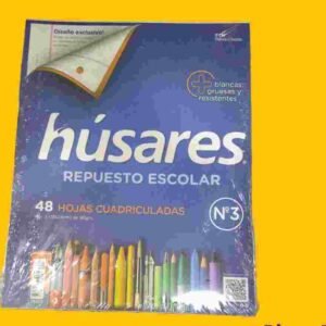 REPUESTO HOJA HUS x 48 HOJAS "CUADRICULADO"