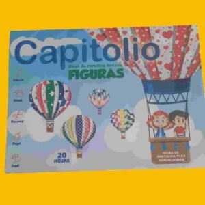 BLOCK DE DIBUJO "FANTASIA FIGURAS" TIPO NENE CAPITOLIO x 20 hojas