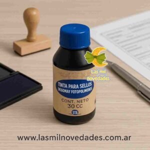 TINTA PARA SELLOS X 30 CC