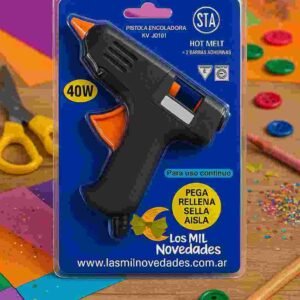 PISTOLA  DE SILICONA PARA BARRA GRANDE "MARCA SEÑORITA o CANDELA" 40wts - Imagen 1