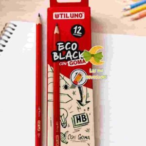 LAPIZ NEGRO CON GOMA UU x1 - Imagen 1