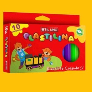 PLASTILINA x 10 unidades UU - Imagen 1