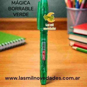 LAPICERA MAGICA BORRABLE "VERDE" - Imagen 1