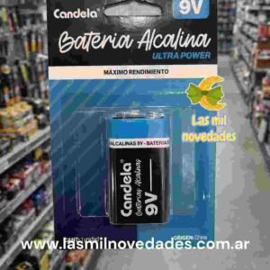 BATERIA PILA 9 V BLISTER con 1 BATERIA