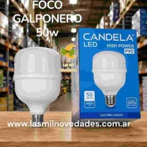 FOCO GALPONERO 50 watts LED