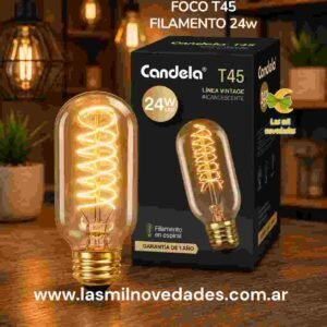 FOCO DECO T45 FILAMENTO 24 watts