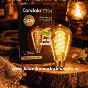FOCO DECO ST64 FILAMENTO 24 watts