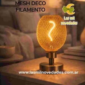 FOCO LAMPARA **AMBER MESH** DECO FILAMENTO