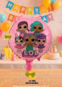 GLOBO x 1 LOL 18 pulgadas o 50 cms aprox