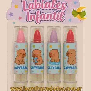 LABIAL PRINCESAS x1  variedad de diseños - Imagen 1