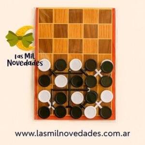 JUEGO DE DAMA EN BOLSA Wawi - Imagen 1