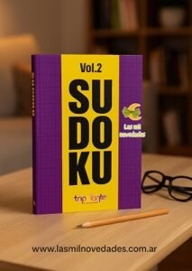 LIBRO JUEGO ¨¨SUDOKU¨¨ variedad de diseños - Imagen 1