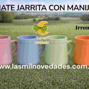 MATE JARRITA CON MANIJA irrompible