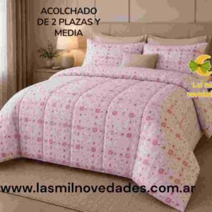 ACOLCHADO REVERSIBLE DOS PLAZAS Y MEDIA 2.20 x 2 mts - Imagen 3