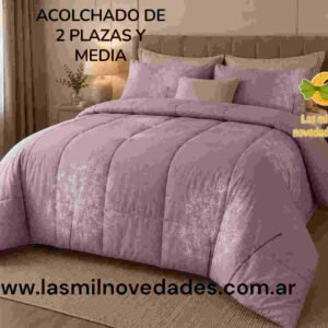 ACOLCHADO REVERSIBLE DOS PLAZAS Y MEDIA 2.20 x 2 mts - Imagen 4