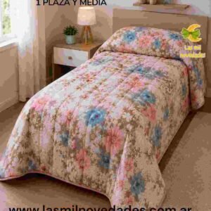 OFERTA ACOLCHADO REVERSIBLE UNA PLAZA Y MEDIA 2.30 x 1.50 mts - Imagen 3
