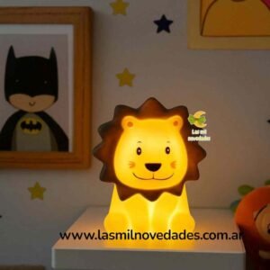 LAMPARA ESPANTA CUCOS LEON