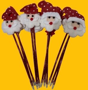 LAPICERA CON FORMA PAPA NOEL MOTIVOS NAVIDEÑOS
